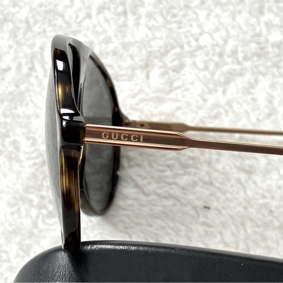 NWB Authentic Gucci GG1649s Aviator Sunglasses Unisex - Picture 6 of 10